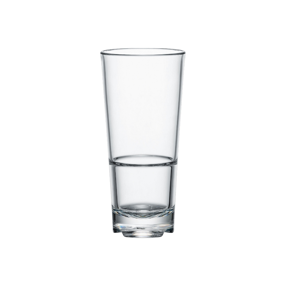Morleos : Harmony - Longdrink stapelbar 410 ml, Polycarbonat, D: 7,8 cm, H: 16,7 cm