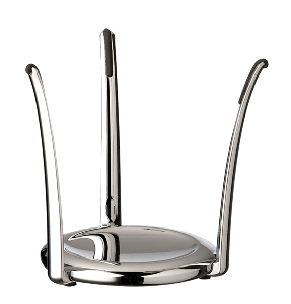 Buffetständer KING, D: 15 cm, H: 14 cm, Zinkdruckguß, hartverchromt