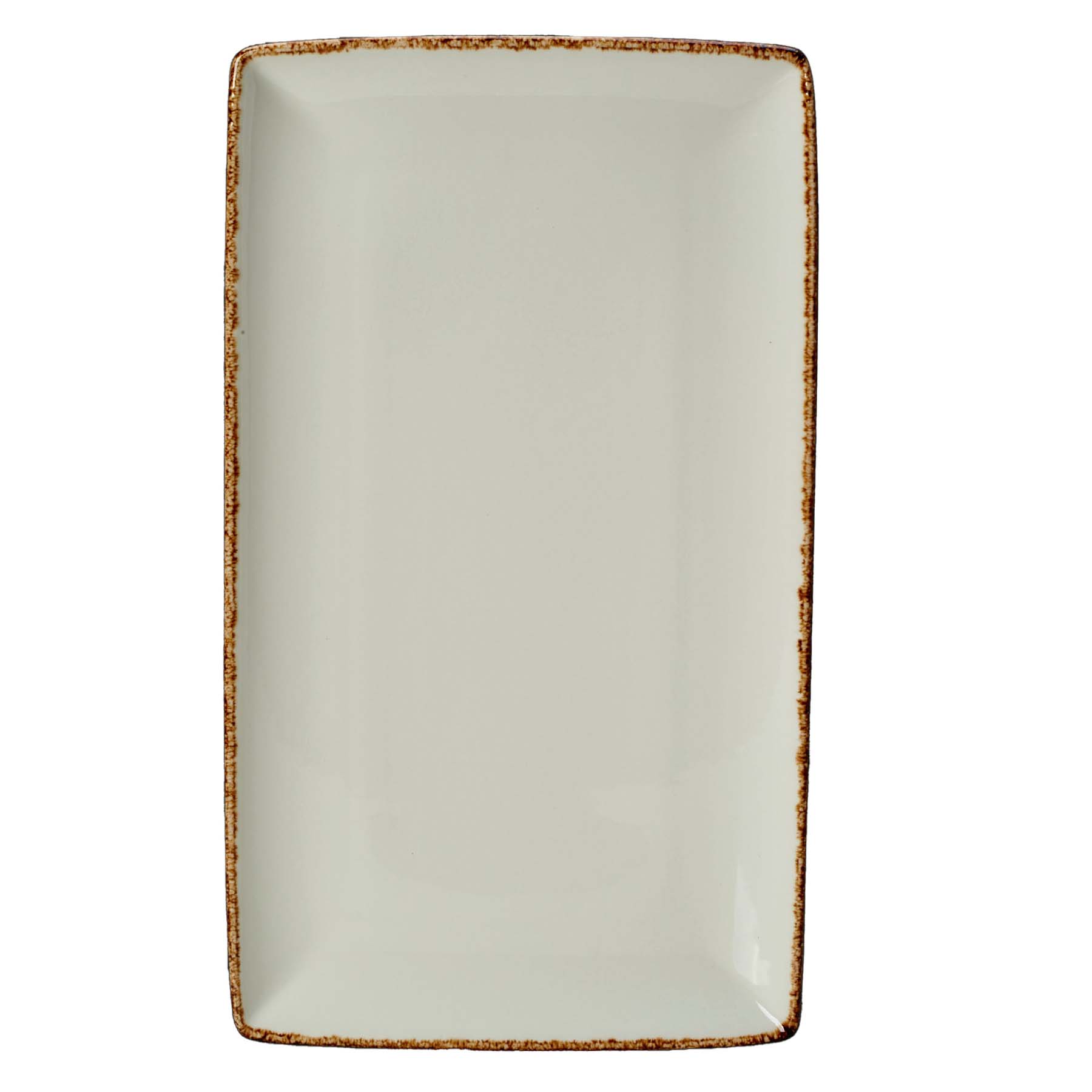 Steelite, Dapple : Brown 1714 - Platte rechteckig Nr. 3, 33 x 19 cm