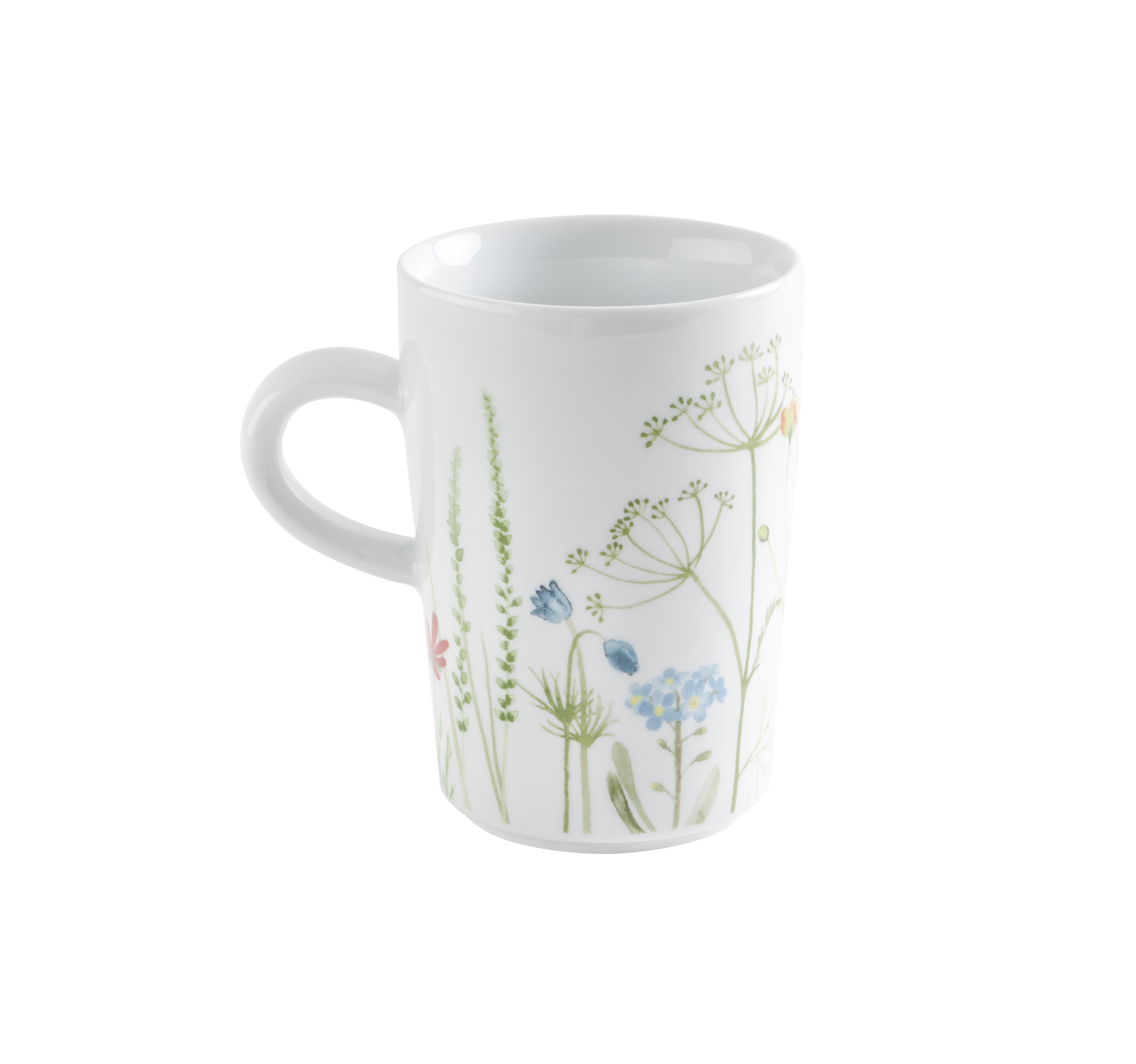 Kahla, Five Senses : Wildblume - Macchiato-Obere, rot-gelb, 0,35 ltr.