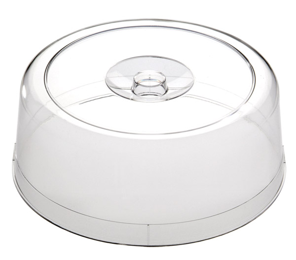 FrischhalteHaube BAROK, D: 30 cm, H: 11,5 cm, Polystyrol, glasklar, stapelbar