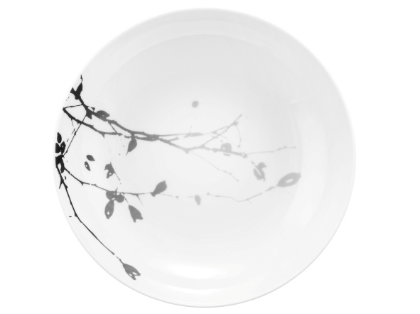 Seltmann Weiden, Liberty : Dark Rose Hip - Suppenteller rund, 21 cm