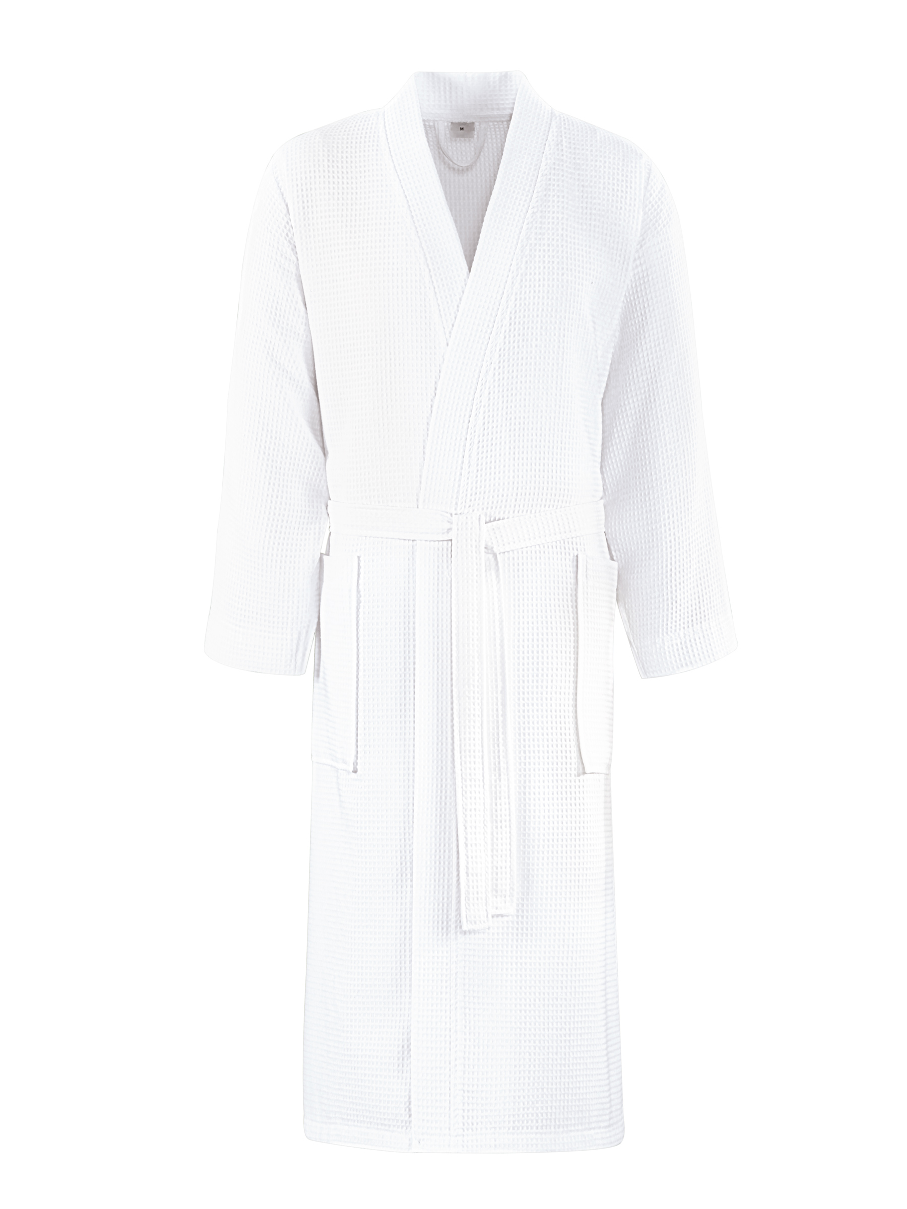 Waffelpiqué - Kimono - Bademantel, 220 g/ m²