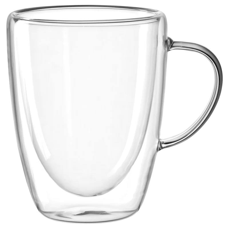 Leonardo, Duo : Kaffee-Tasse doppelwandig, Inhalt: 300 ml, D: 9 cm, H: 11 cm