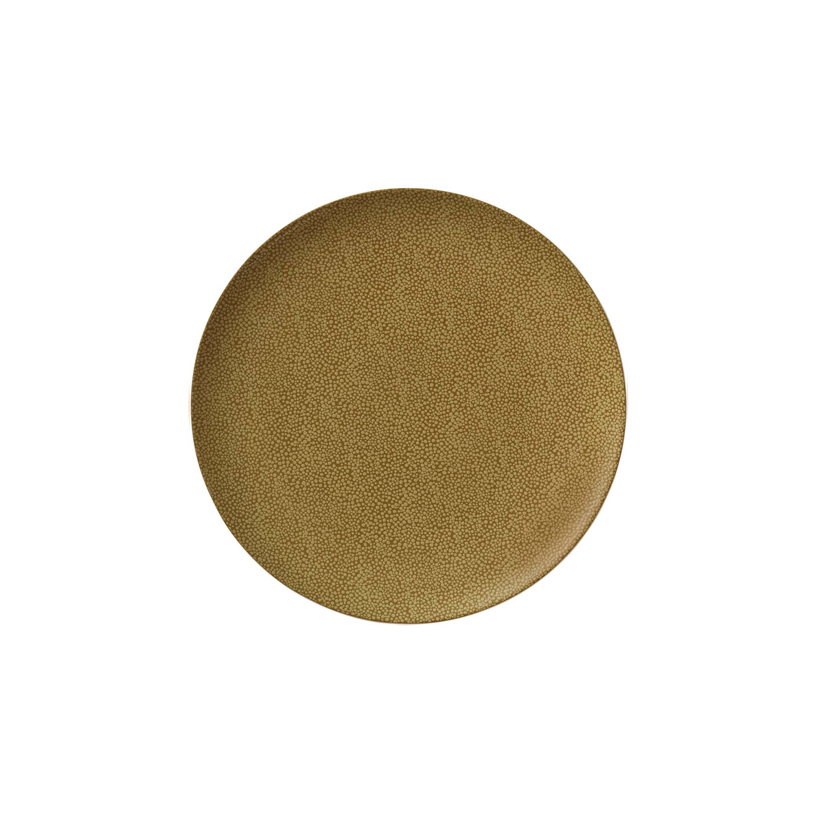 Bauscher, Purity : 425688 Pearls Olive - Teller flach Coup, bonewhite, 21 cm