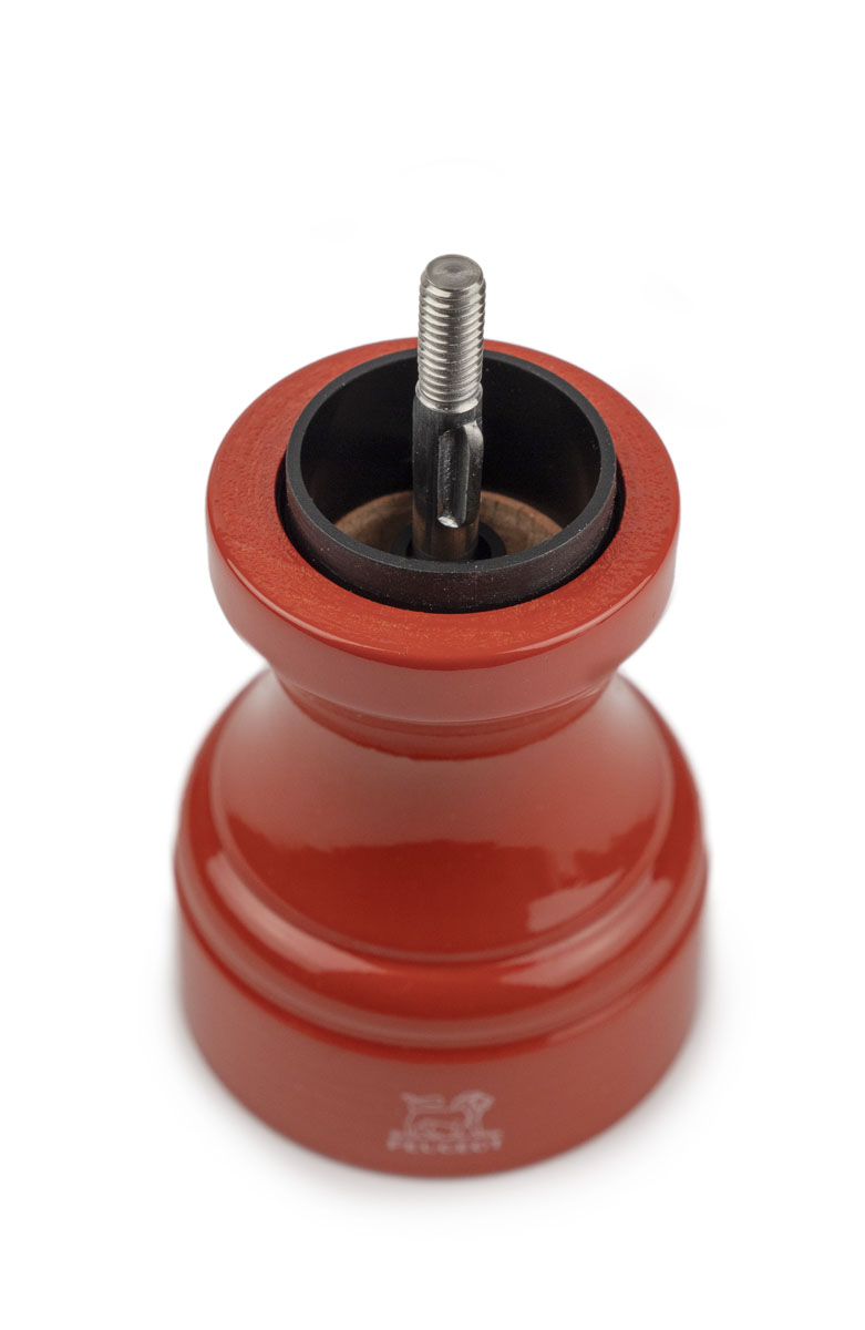 Peugeot : Bistrorama - Pfeffermühle, manuelle Holz-Mühle, Größe: 10 cm, Farbe: terrakotta