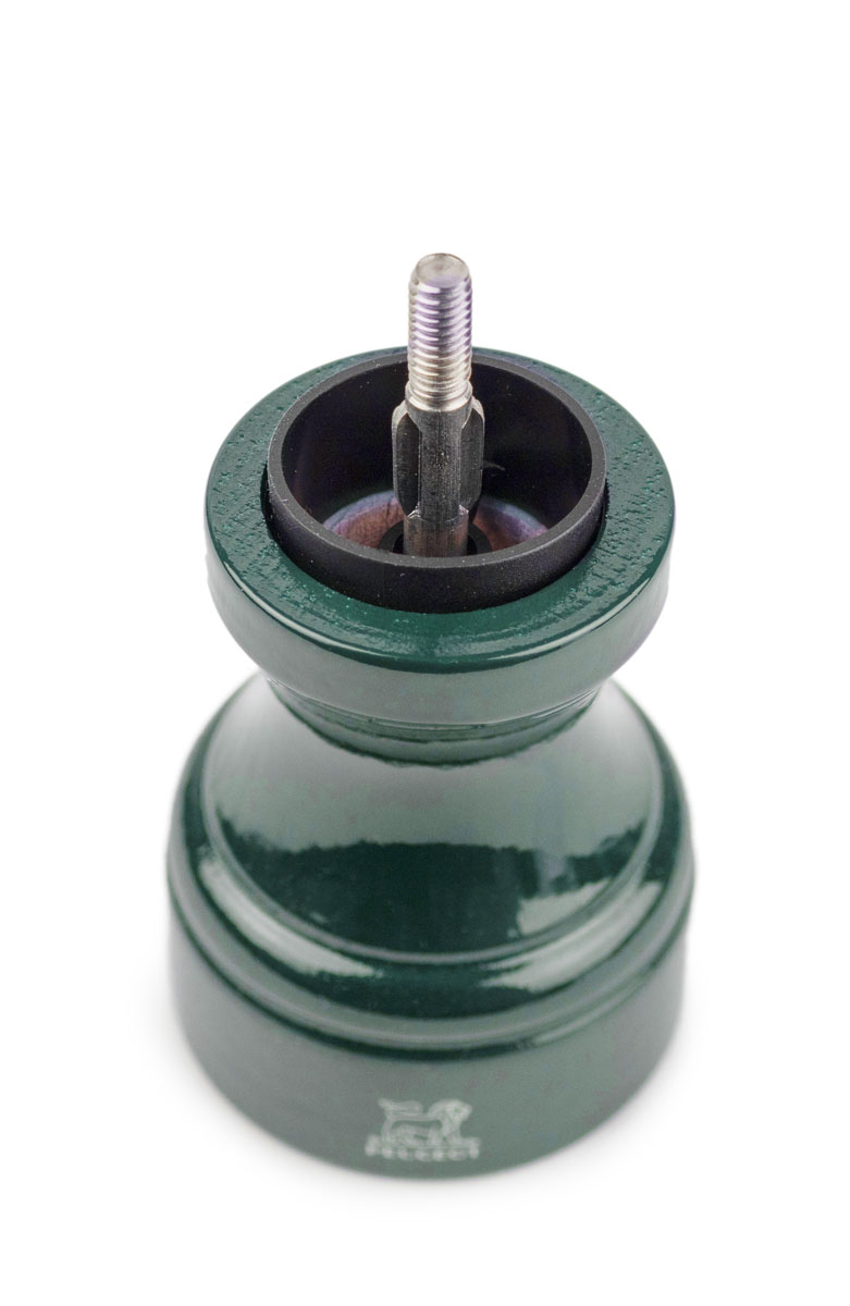 Peugeot : Bistrorama - Pfeffermühle, manuelle Holz-Mühle, Größe: 10 cm, Farbe: waldgrün