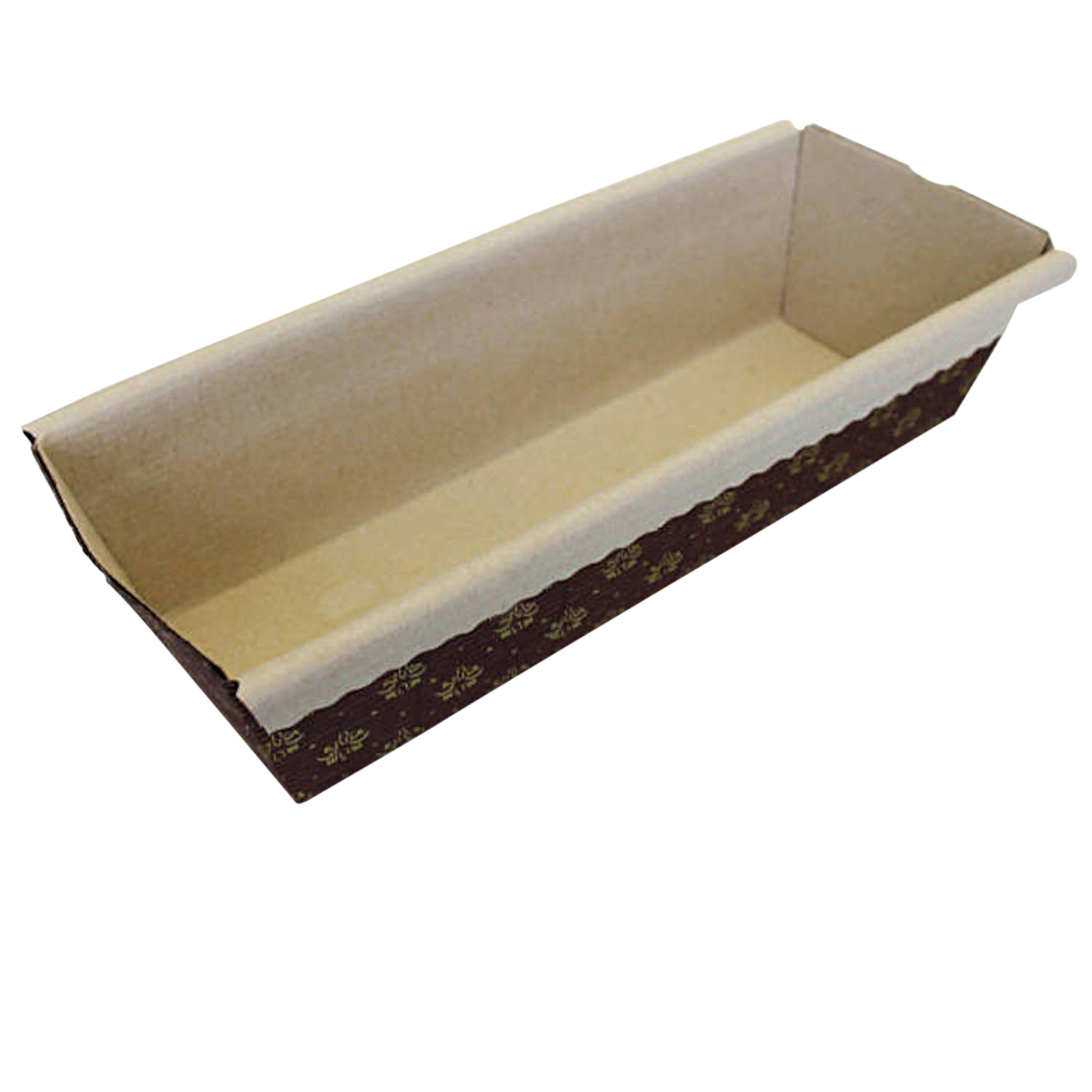 Backform Königskuchen, Papier, 200 x 65 x 45 mm, 1 VE: 600 Stück