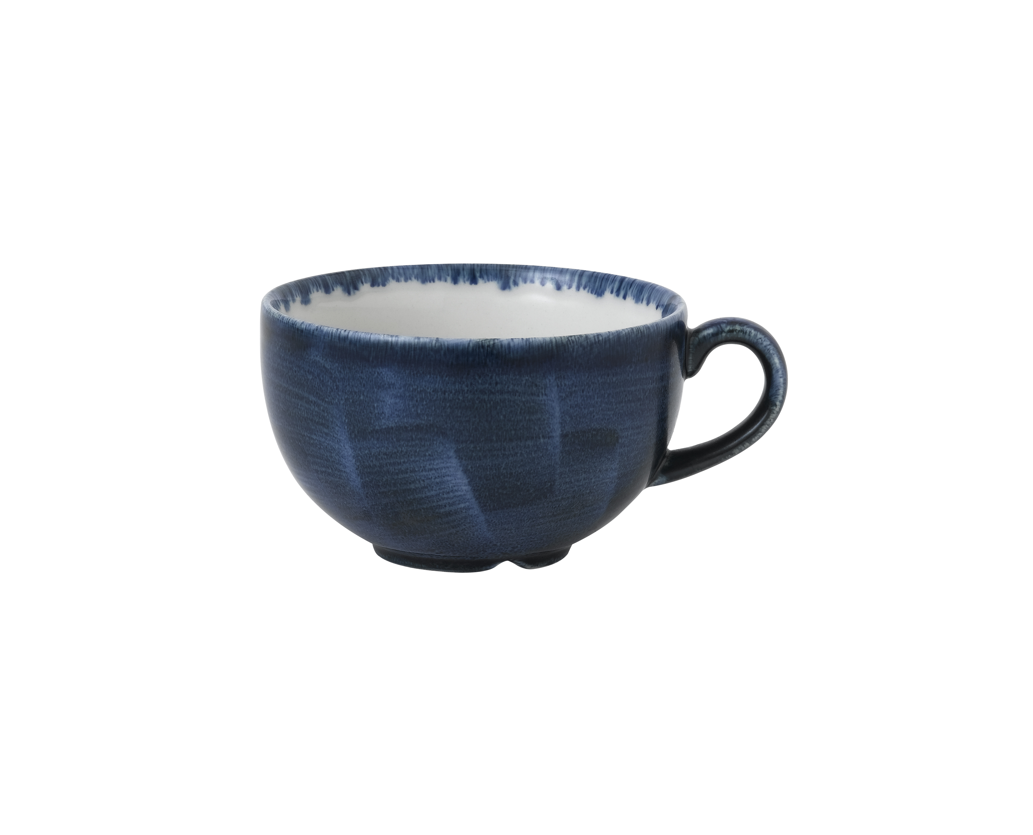 Churchill, Stonecast Plume : Ultramarine - Cappuccino-Obere, 11 x 6,5 cm/ 0,34 ltr.