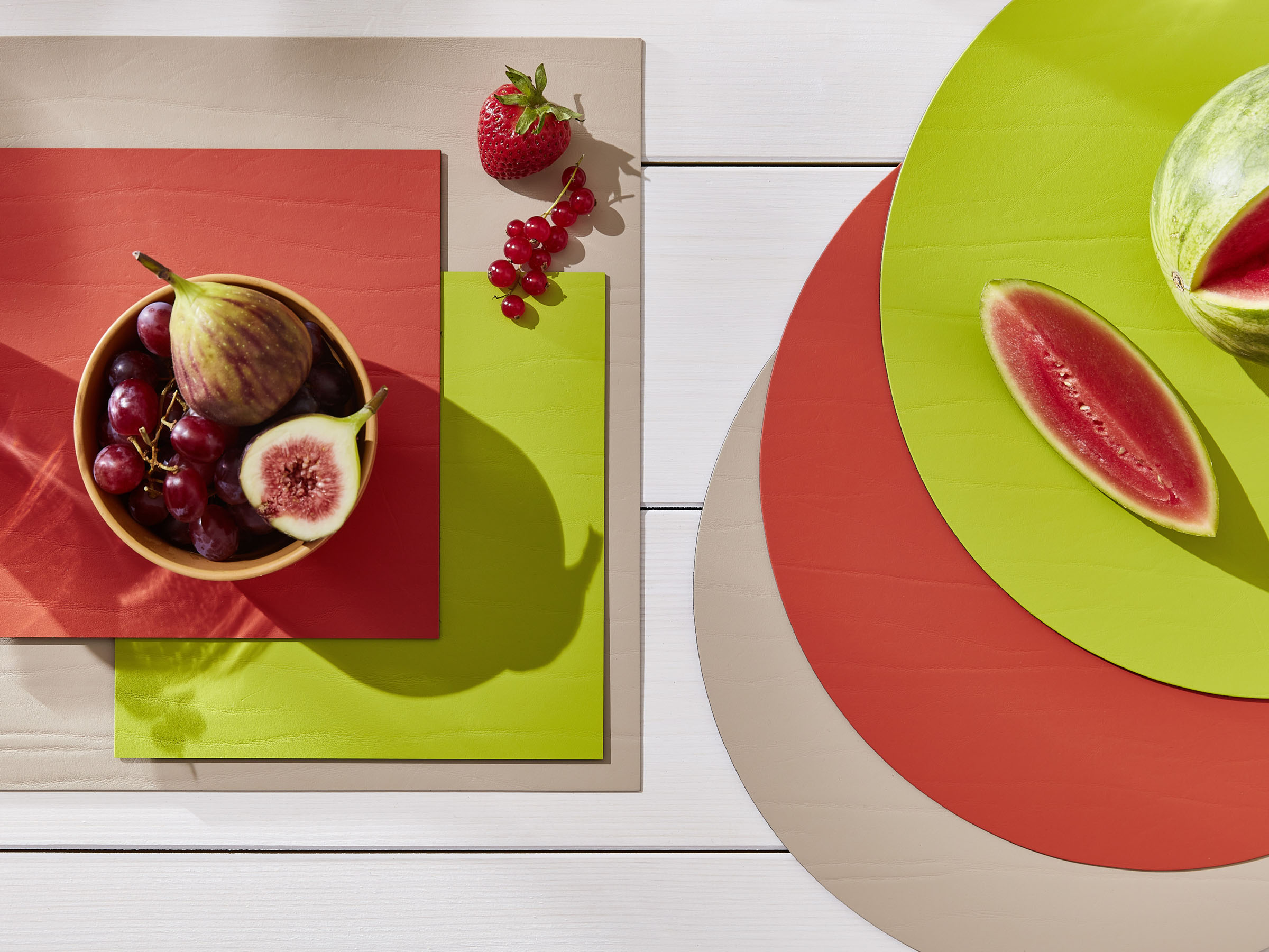 Tischset Dumbo - Recyceltes Leder