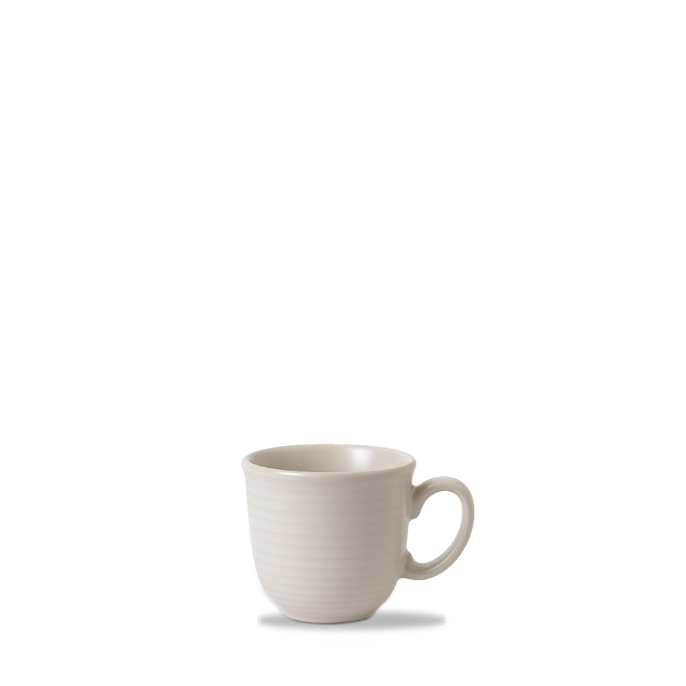 Dudson, Evo : Pearl - Kaffeebecher m. Hkl., 9,5 cm/ 0,32 ltr.