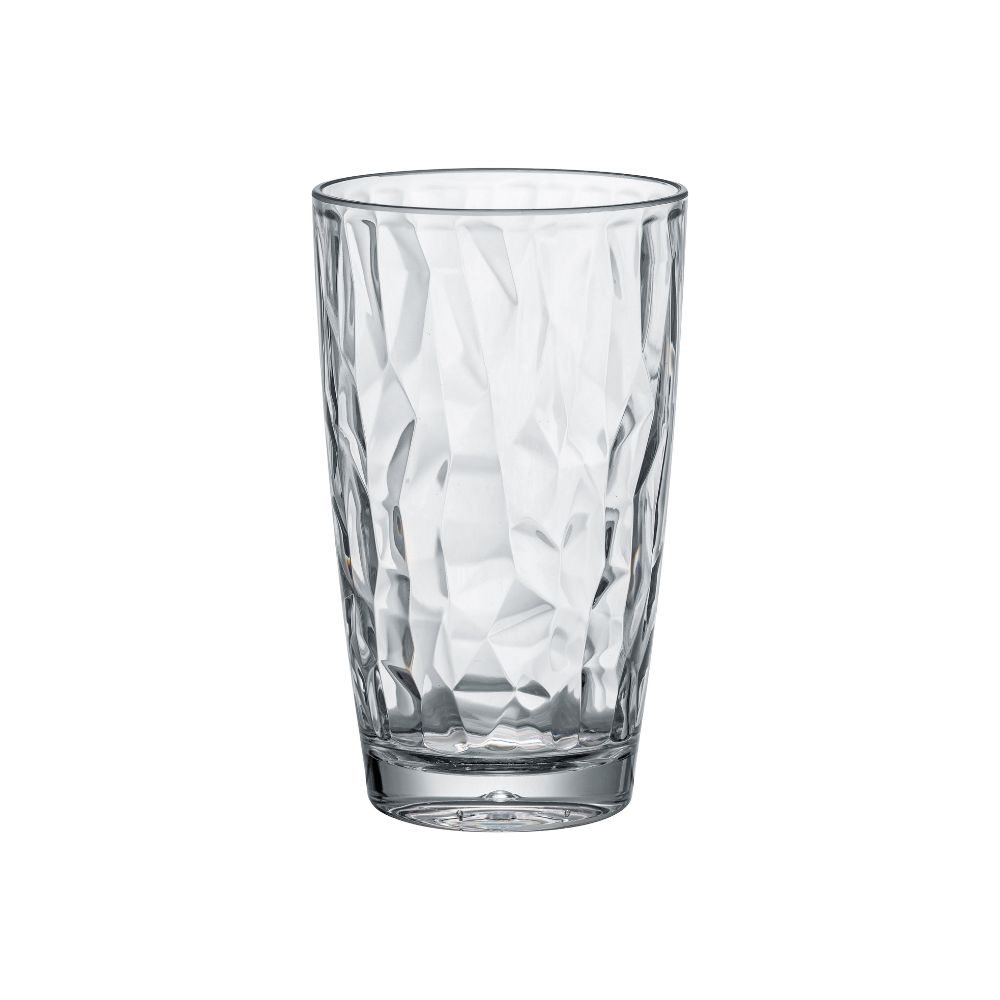 Roco : Mosaic - Longdrink transparent 470 ml, Polycarbonat, D: 8,5 cm, H: 14,2 cm