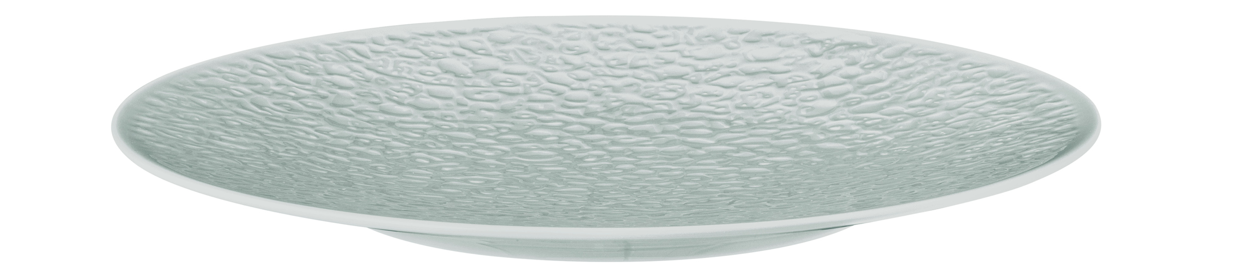 Seltmann Weiden, Nori : Arktisblau Light - Frühstücksteller flach, Vollrelief, 21 cm