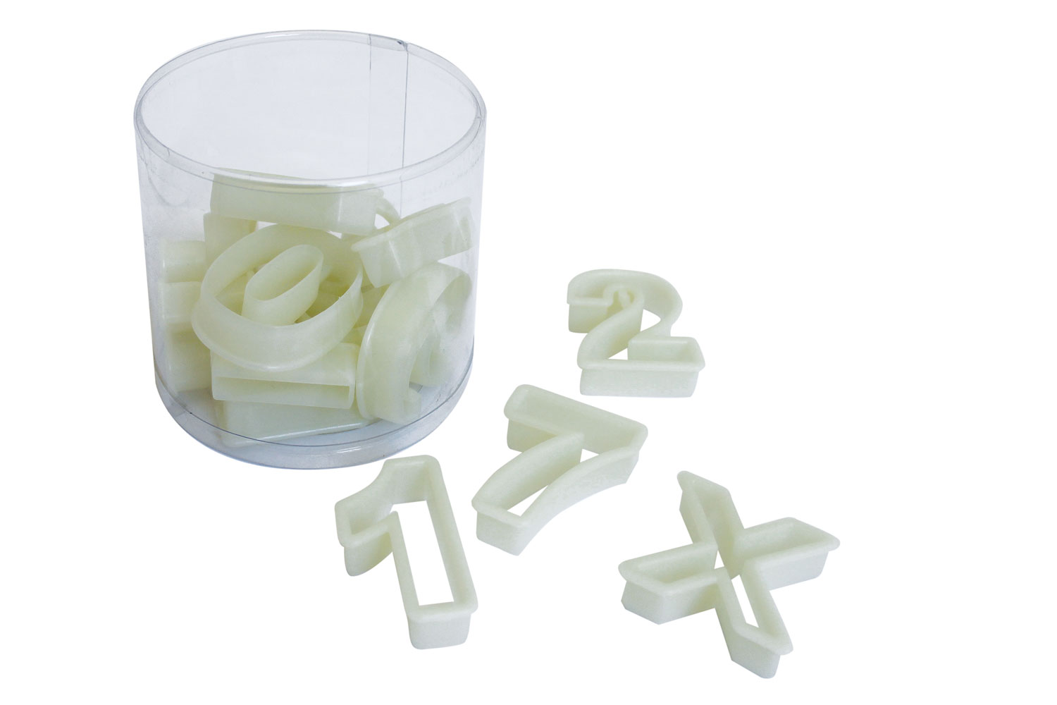 Ausstechersatz Zahlen 15-teilig