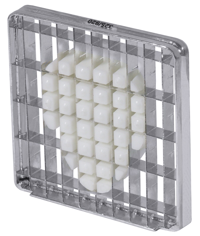 Schneideinsatz 10 x 20 mm mit Drücker, Edelstahl