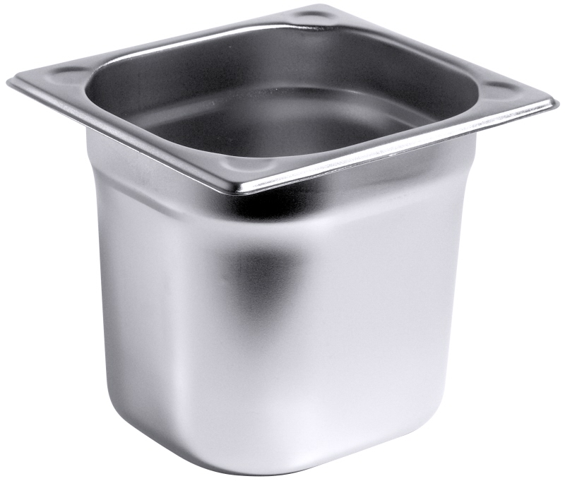 GN-Behälter 1/6, 17,6 x 16,2 cm, Tiefe: 150 mm