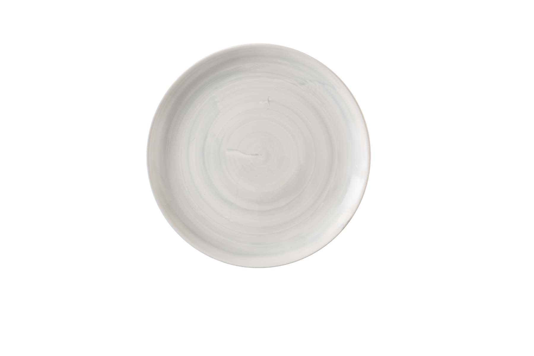 Churchill, Stonecast Canvas : Grey - Teller flach Coup, 28,8 cm