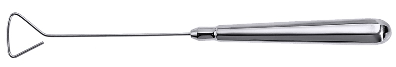 Pralinen-Tunkgabel DREIECK, EdSt., 2,4 cm, L: 21 cm