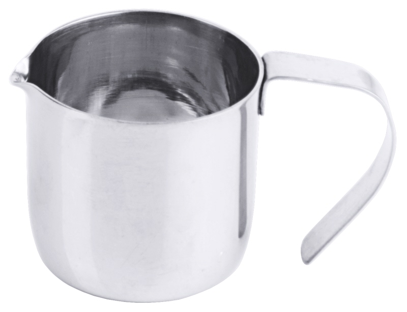 Sahnekännchen, offener Griff, Edelstahl, I: 0,02 ltr., D: 3 cm, H: 3 cm