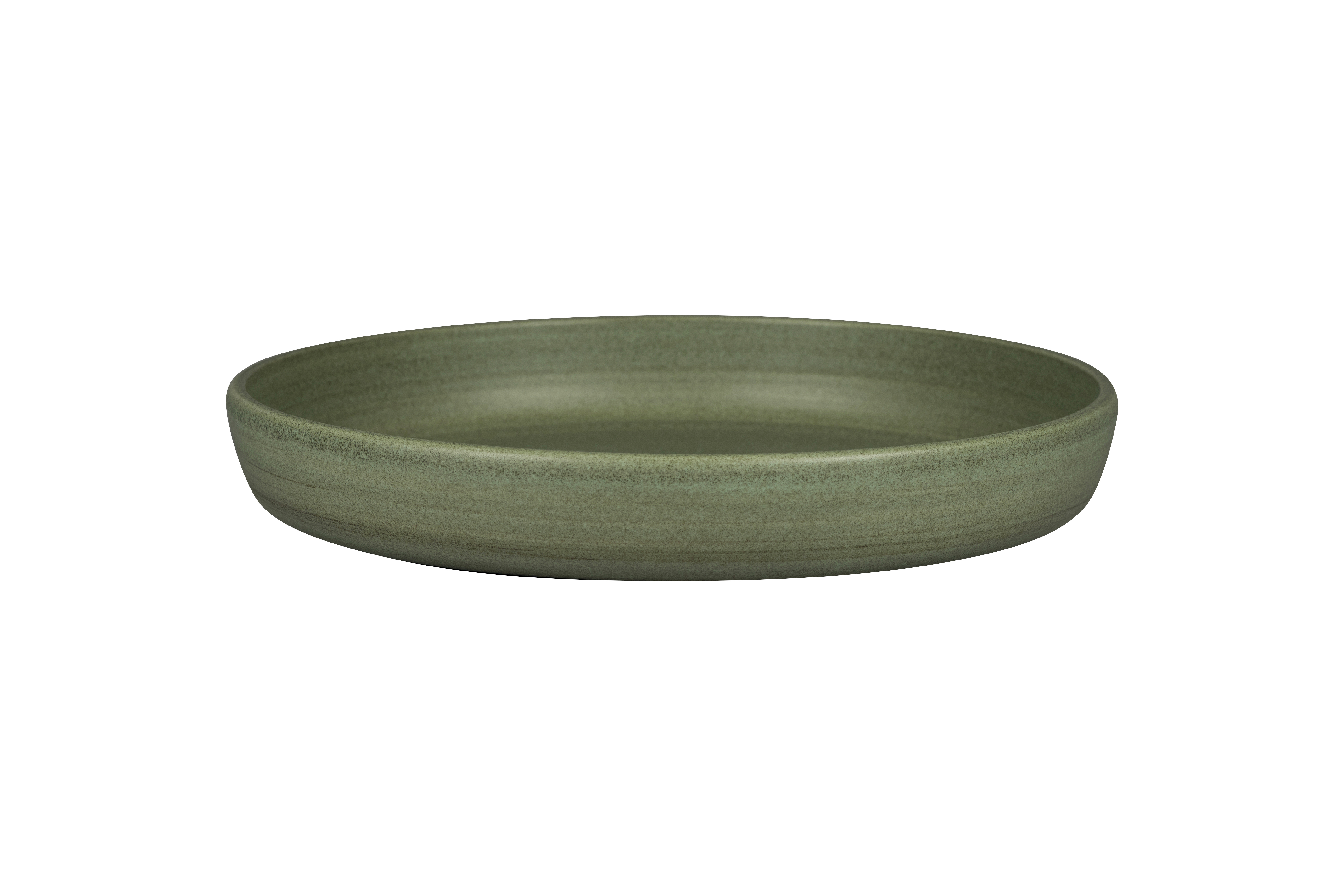 RAK, Ease Selva : Dark Green - Teller tief rund, 27,8 x 4,6 cm/ 1,9 ltr.