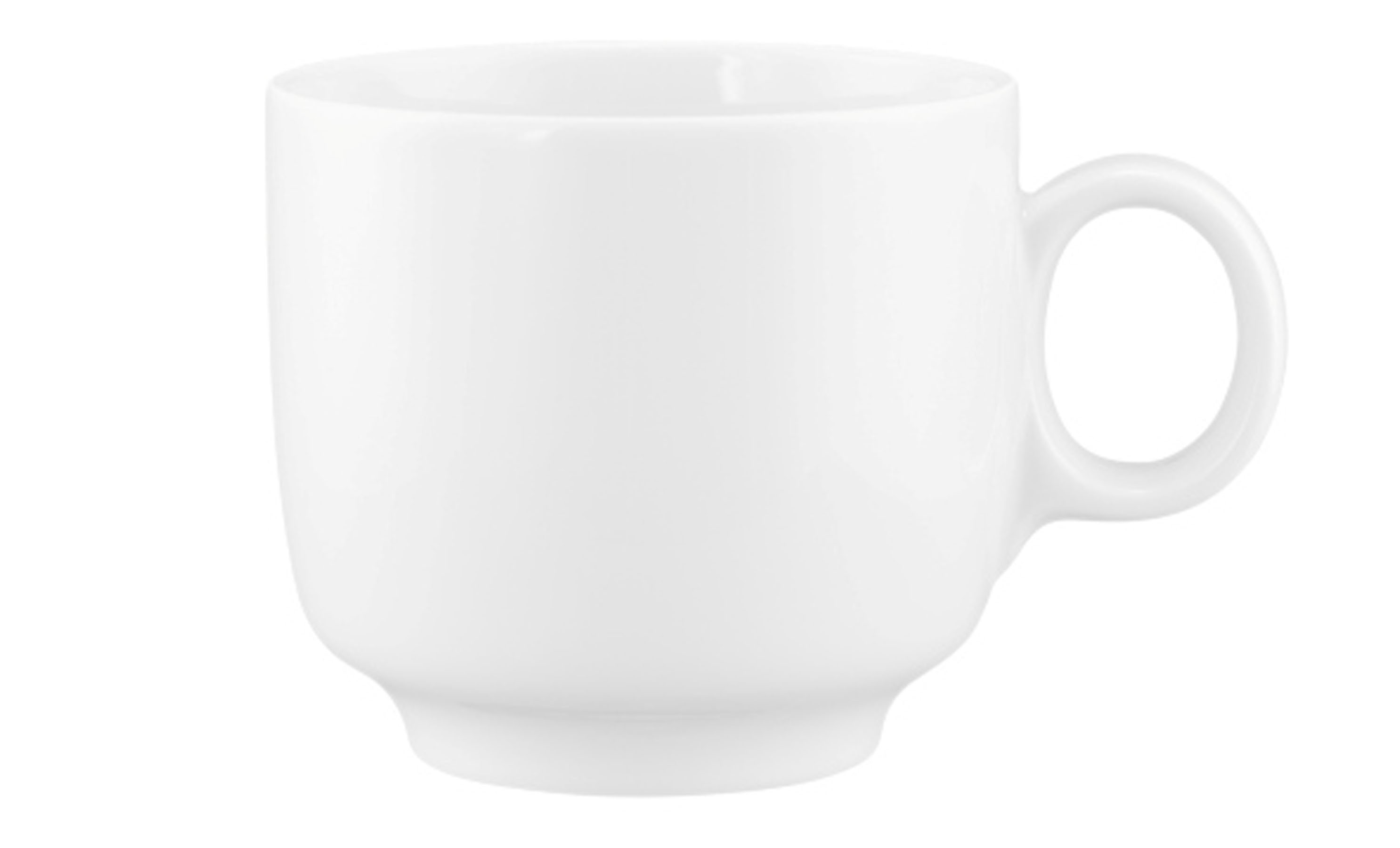 Seltmann Weiden, Sento - Becher m. Hkl., weiss, uni, 0,3 ltr.