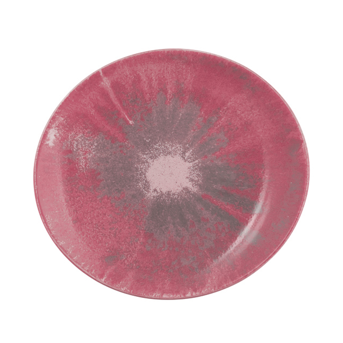 Seltmann Weiden, Modern Life : 58269 Batik Hibiskus - Speiseteller oval 5192, 29 cm