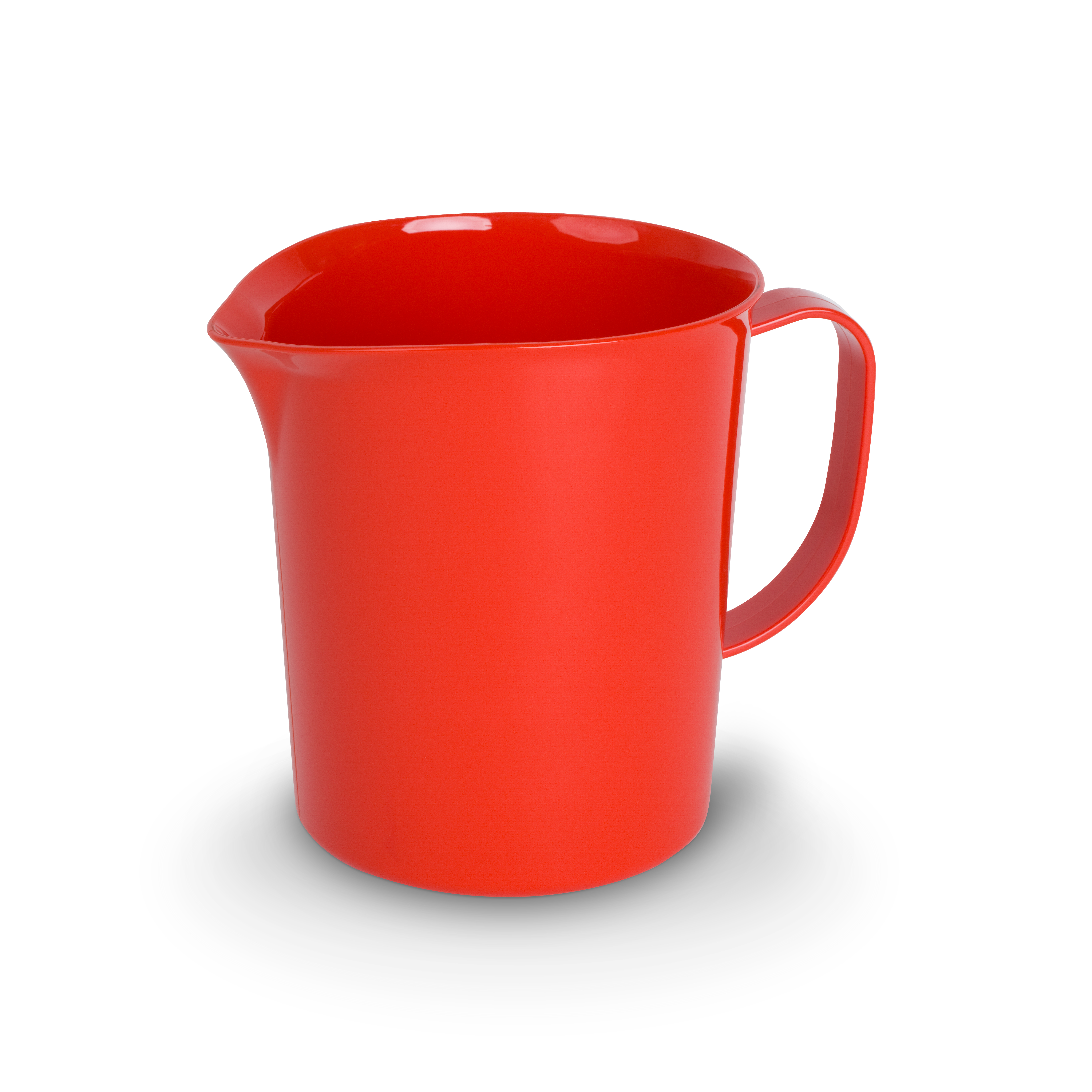 Universalkanne ohne Deckel PP, uni, rot, D x H: 13 x 16 cm/ 1,50 ltr.