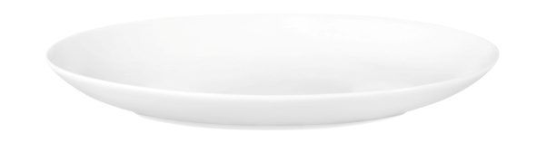 Seltmann Weiden, Liberty : Weiss - Servierplatte oval 24 x 14,5 cm