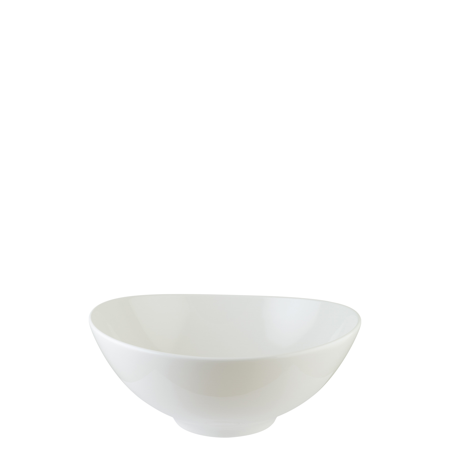 Agora, Cream : Schale asymmetrisch 16 cm/ 0,64 ltr.