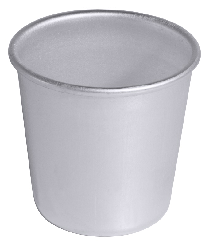 Dariolform, eloxiert, konische Form, Alu, I: 0,075 ltr., D: 5 cm, H: 5 cm