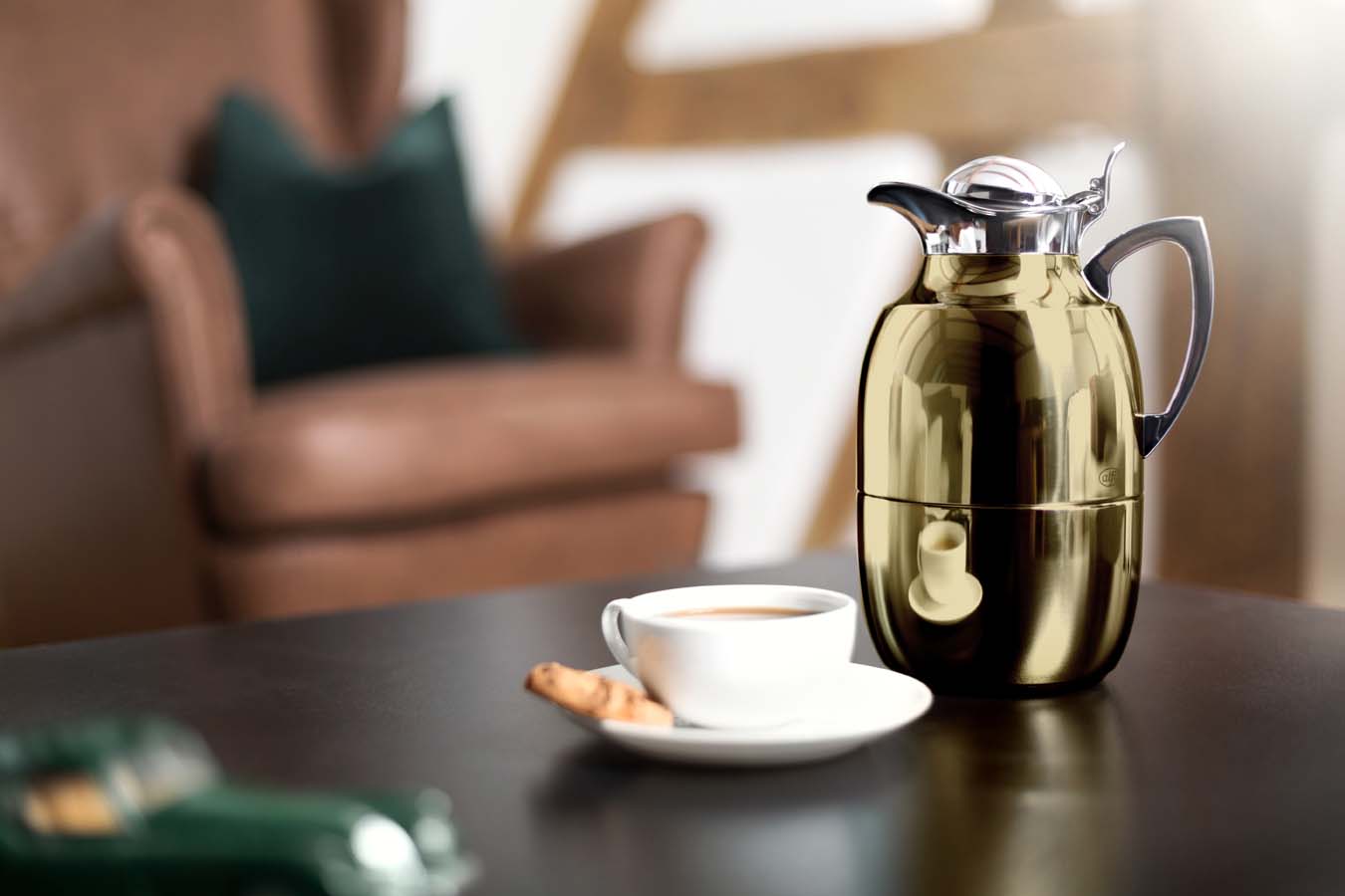 Isolierkanne Alfi JUWEL, Inhalt: 1,00 ltr., Farbe: Goldfarben