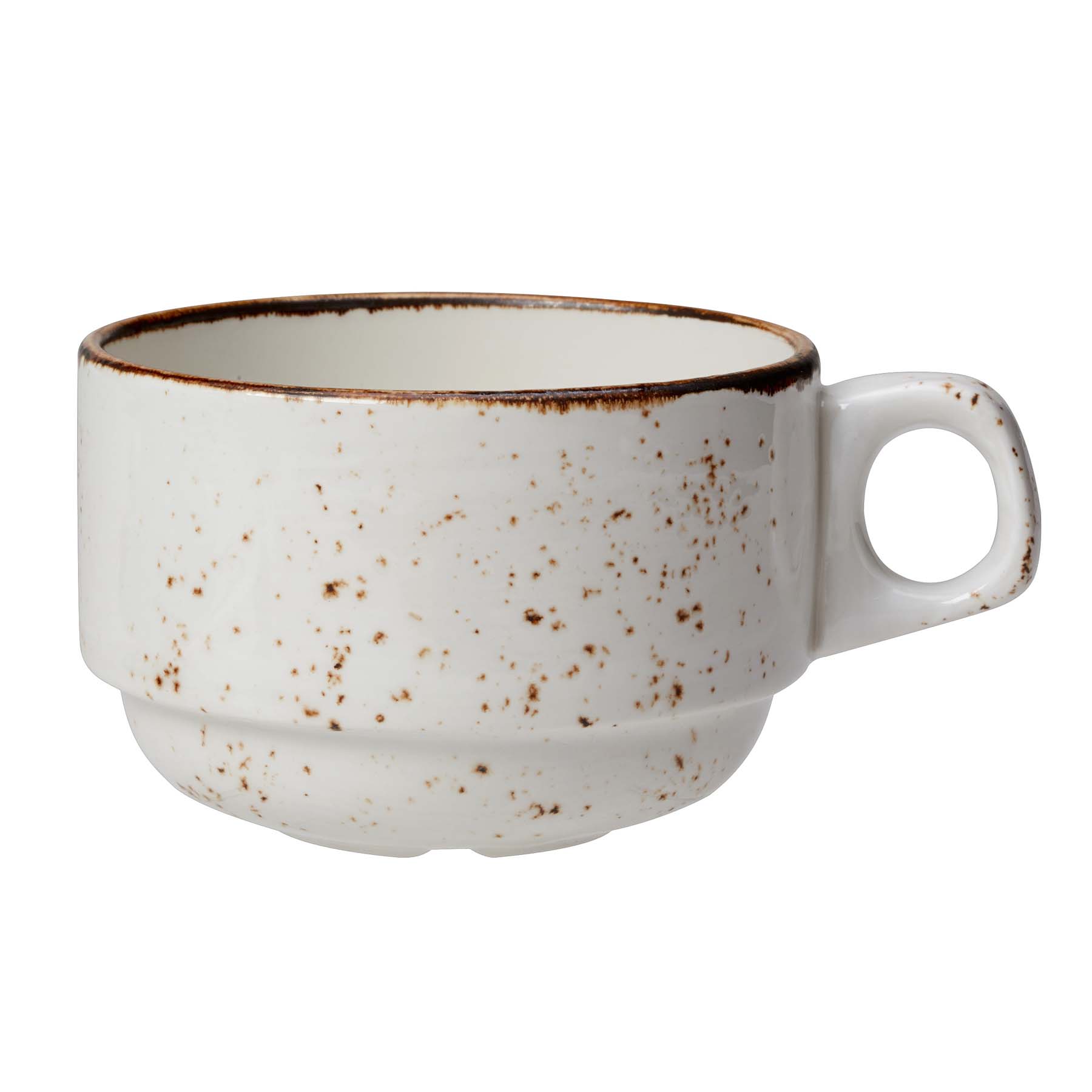 Steelite, Craft : White 1155 - Cappuccino-, Milchkaffee-Obere stapelbar, 0,28 ltr.