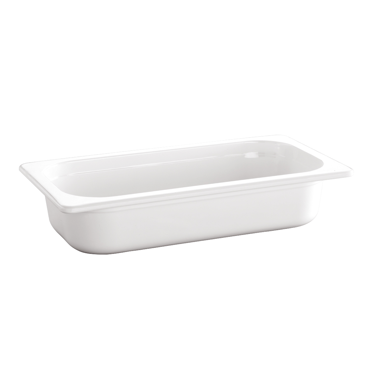 GN 1/3 Behälter FRIENDLY, PET, 32,5 x 17,6 cm, Tiefe: 65 mm, I. 2 ltr., Farbe: weiss