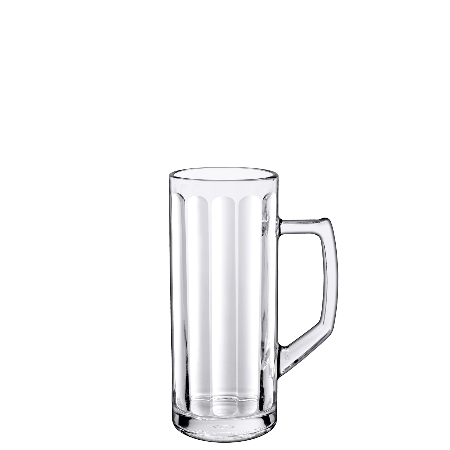 Bierseidel Reno Ottica 33,5 cl m. Füllstrich 0,25 ltr. |-|, Inhalt: 335 ml, H: 162 mm