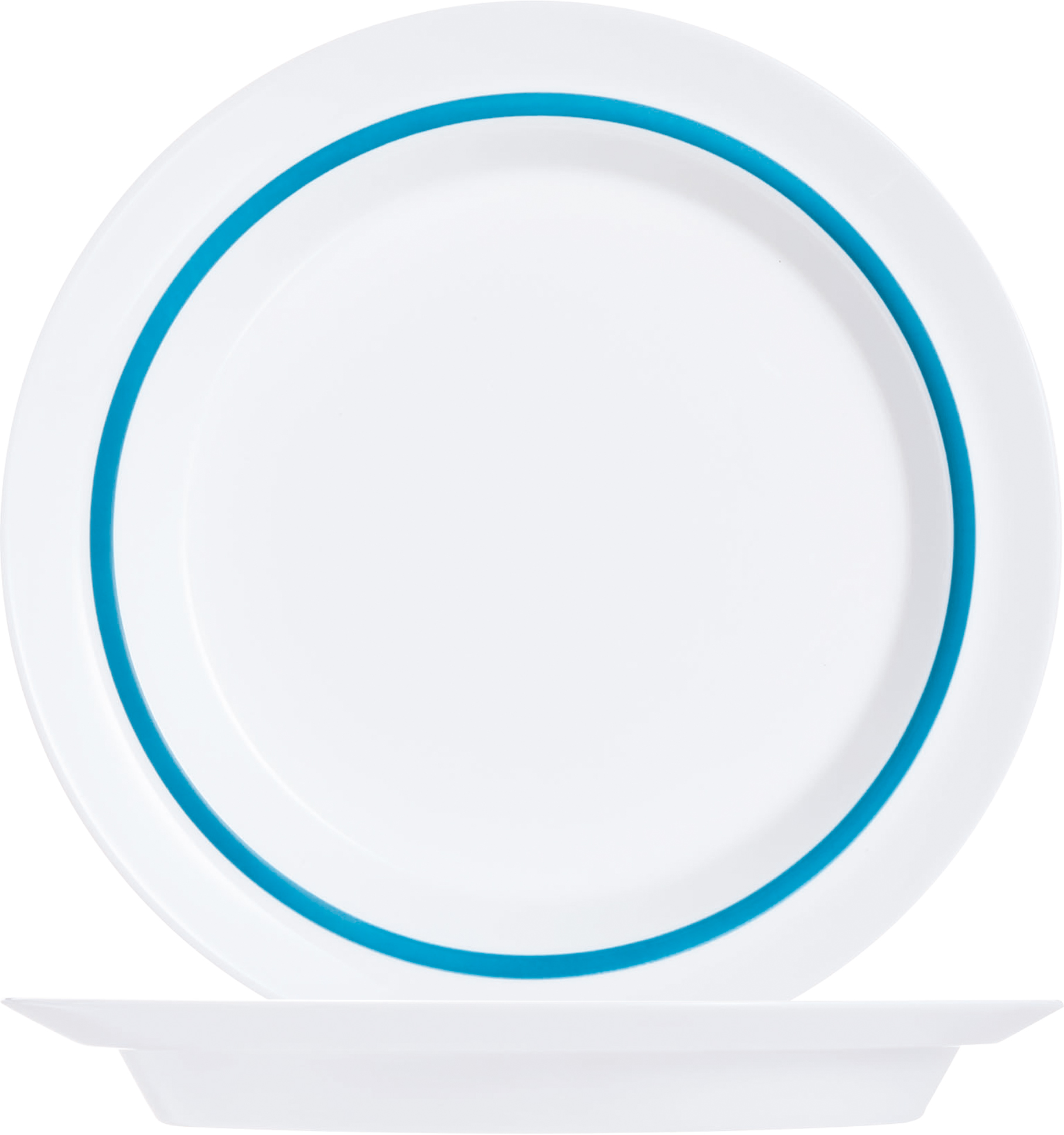 Arcoroc, Autonomy : Blue - Teller flach, 23 cm