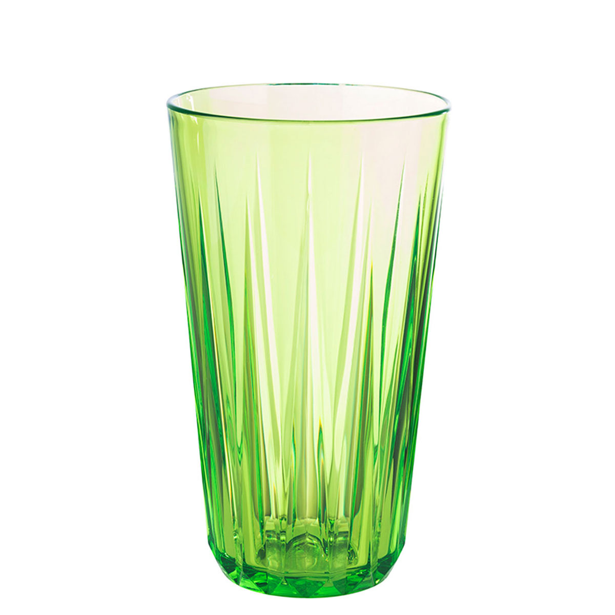 Trinkbecher Crystal, Tritan, D: 9 cm, H: 15,5 cm, I: 0,50 ltr., Farbe: green