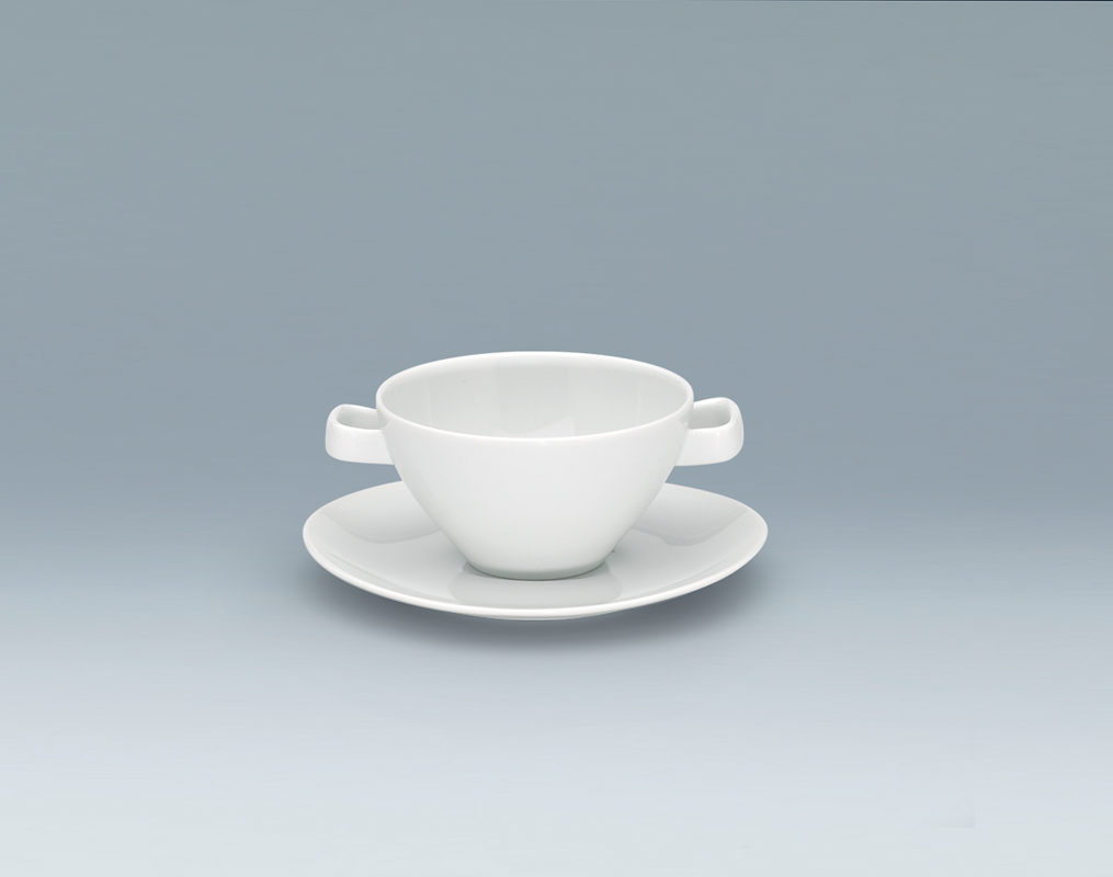 Schönwald, Grace - Suppen-Untere, weiss, uni, 16 cm
