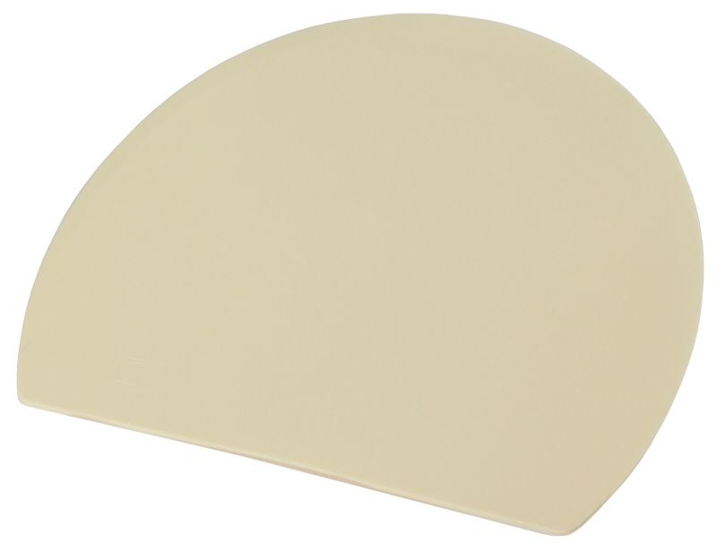 Kesselschaber, ABS-Kunststoff, elfenbeinfarbe, 19,5 x 15 cm