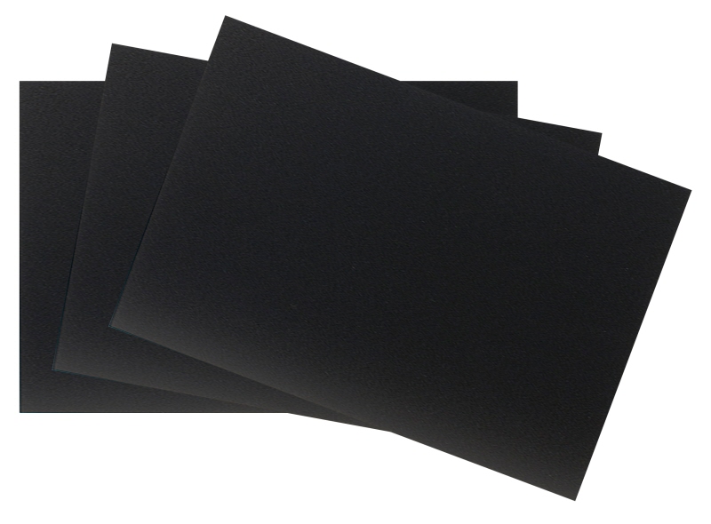 Kreidetafel, DIN A6, schwarzer PVC, lose Einschubtafel, 15 x 10 cm