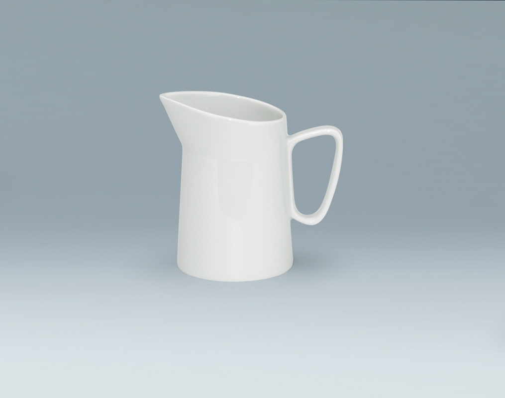 Schönwald, Grace - Milch-, Sahne-Giesser m. Henkel, weiss, uni, 0,37 ltr.