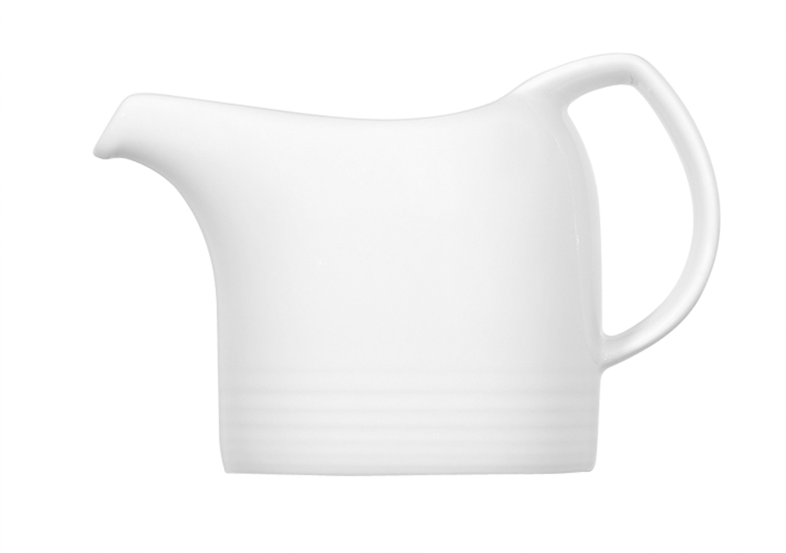Bauscher, Dialog - Milch-, Sahne-Giesser m. Hkl., weiss, uni, 0,15 ltr.
