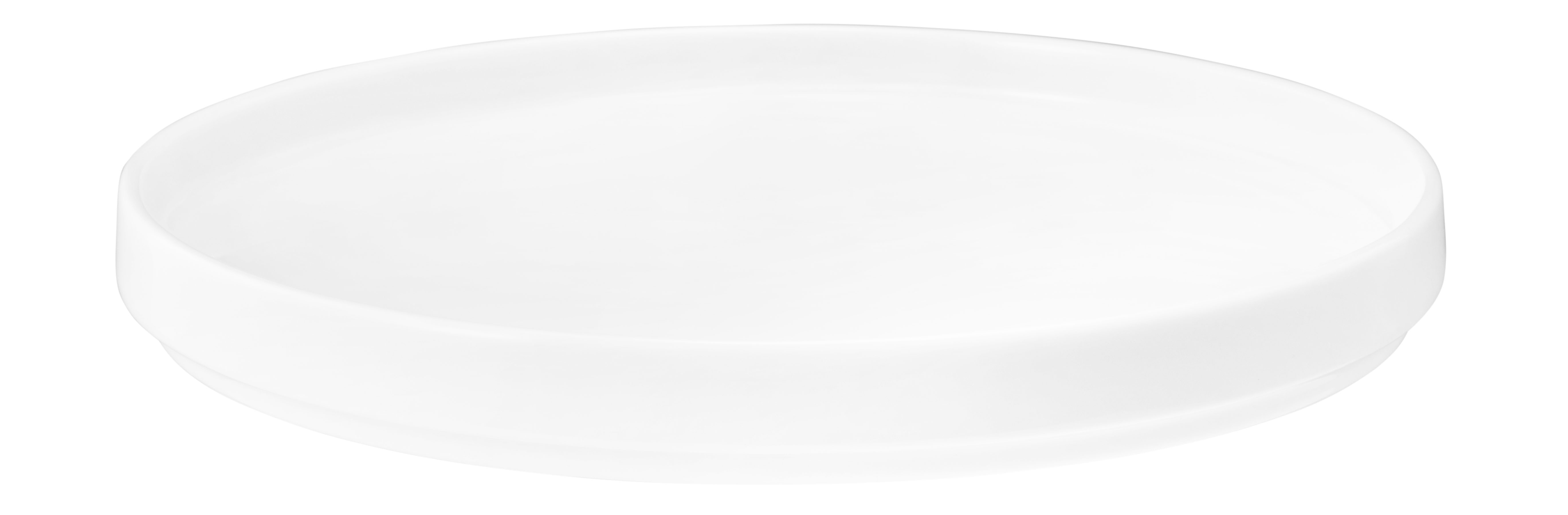 Seltmann Weiden, Good Mood - Teller flach rund stpb., uni, weiss, 21 cm