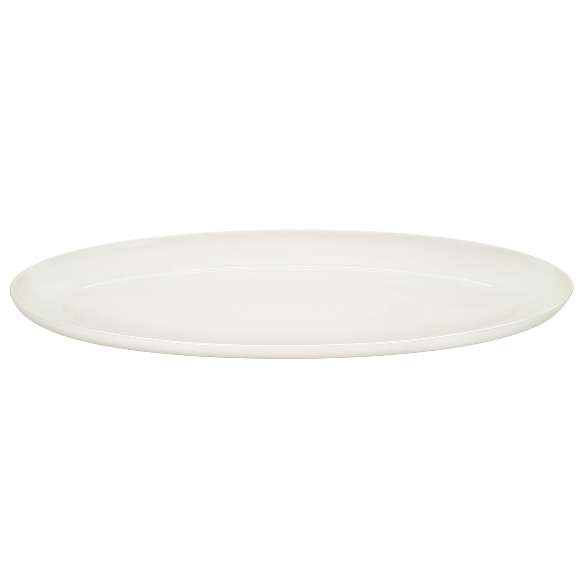 Schönwald, Delight - Platte oval Coup, bonewhite, uni, 45 x 20 cm