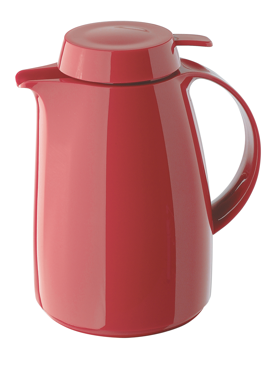 Isolierkanne Helios Servitherm, Inhalt: 1,0 ltr., Farbe: rot