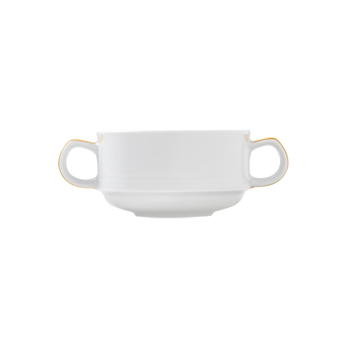 Bauscher Care, Invita Colors : 490078 Pinselband Sonnengelb - Suppen-Obere stpb., 0,27 ltr.