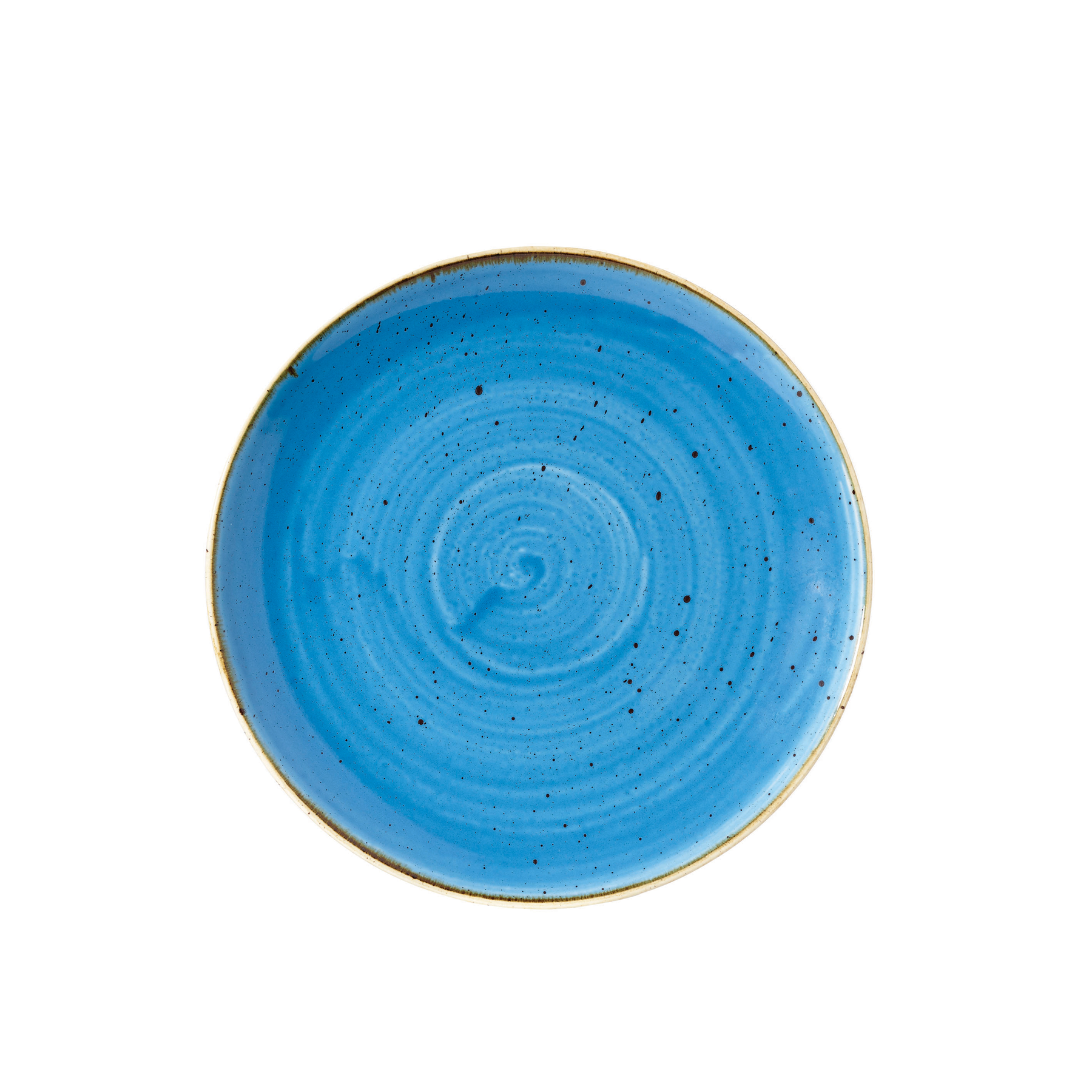 Churchill, Stonecast : Cornflower Blue - Teller flach Coup, 21,7 cm