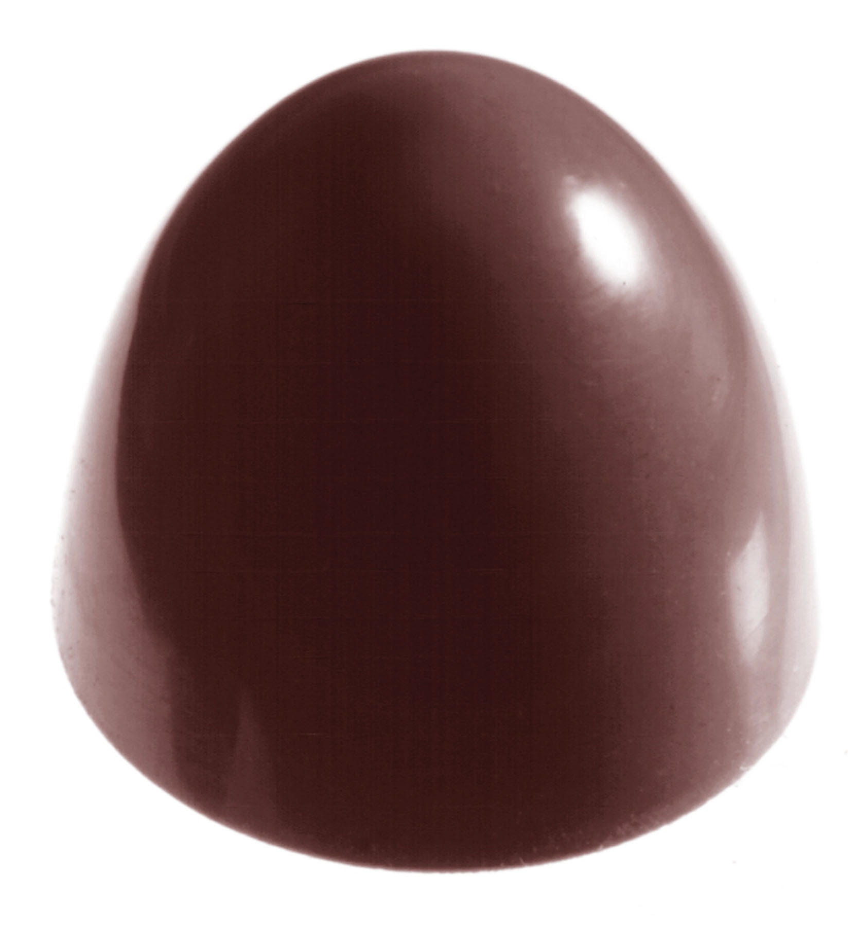 Schokoladen- Form, 275 x 135 mm, 4 x 7 Stück, D: 35 x 30 mm