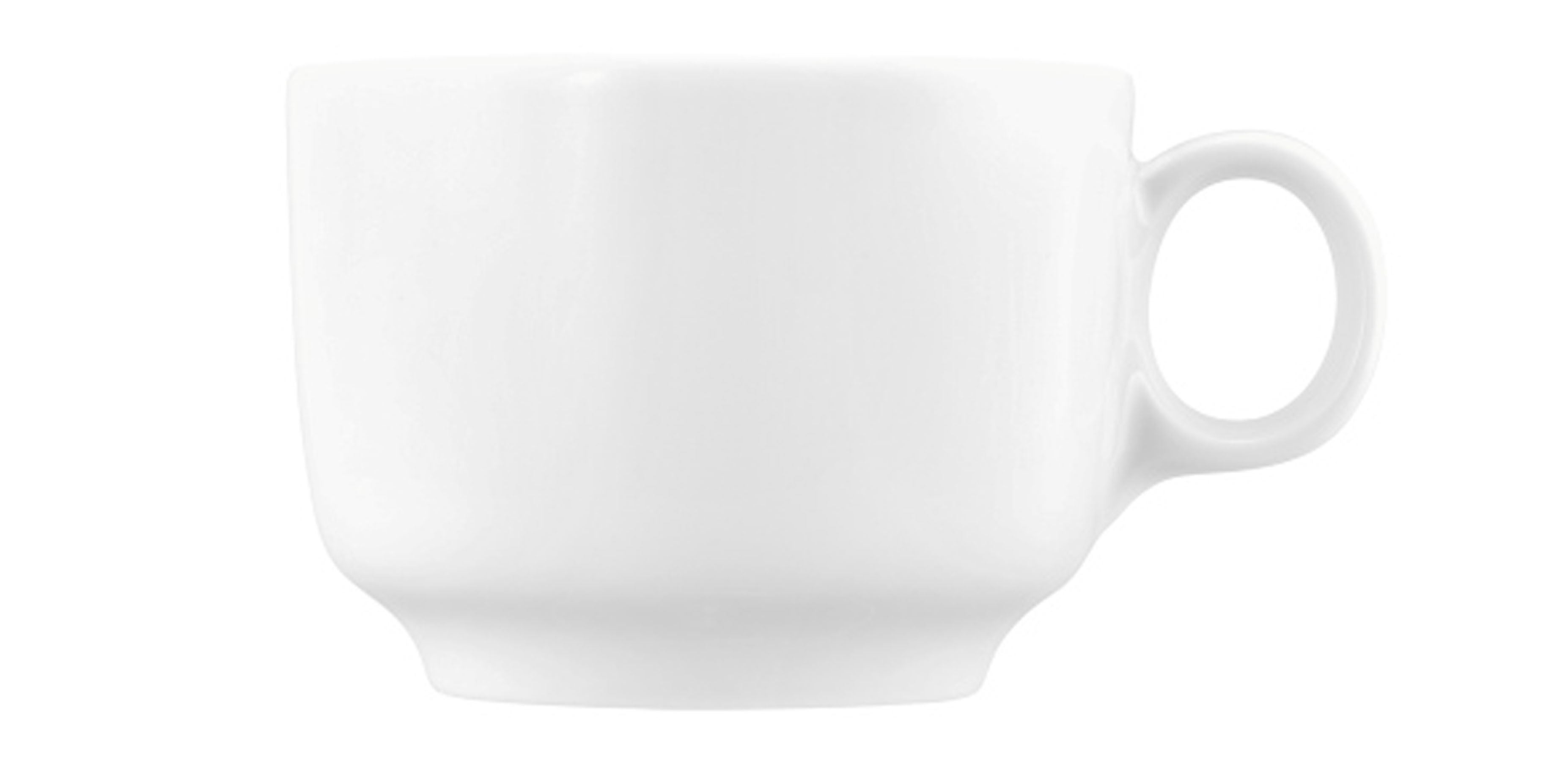 Seltmann Weiden, Sento - Kaffee-, Cappuccino-Obere m. Hkl., weiss, uni, 0,21 ltr.