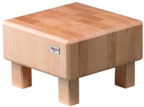 PURE NATURE Butcher Block S-Cube M, Buche hell, L: 220 mm, B: 220 mm, H: 165 mm