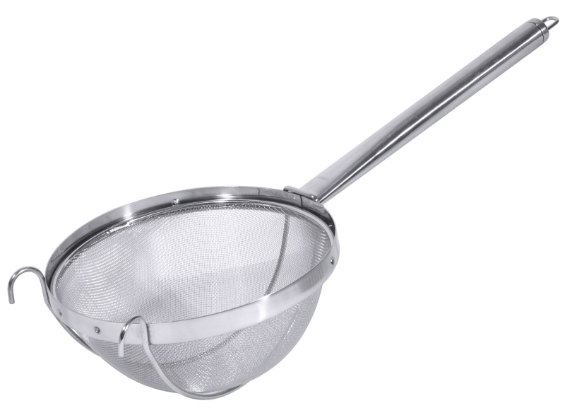 Großküchensieb, I: 3,5 ltr., D: 22 cm, L: 37,5 cm, Edelstahl